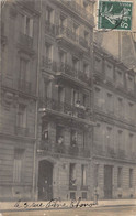 CPA 75 PARIS VIIIe CARTE PHOTO RUE PIERRE CHARRON - Distretto: 08