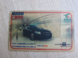 Delcampe - Guangzhou Specail Edition Transport Card, Guangzhou AutoMobile Car, Transparent Card - Non Classés