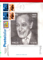 ITALIA ~ Storia Postale ~ Busta Del 2021 ~ { Busta Ufficiale Poste Italiane Von Riproduzione Totò - Cm. 27 X 23 ) - 2021-...: Poststempel