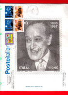 ITALIA ~ Storia Postale ~ Busta Del 2021 ~ { Busta Ufficiale Poste Italiane Von Riproduzione Totò - Cm. 27 X 23 ) - 2021-...: Marcophilia