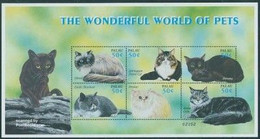 Delcampe - Palau 2002 Fauna Cats , Pets - Palau