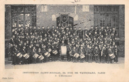 CPA 75 PARIS XVe INSTITUTION SAINT NICOLAS RUE DE VAUGIRARD L'HARMONIE - District 15