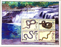 Delcampe - Palau 2004  Fauna Reptiles  Snakes - Palau