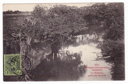 Carte Postale Guinée Française Afrique Equatoriale Française Rivière Bafing Doumé - Briefe U. Dokumente