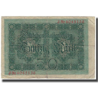Billet, Allemagne, 50 Mark, 1914, KM:49b, B - 50 Mark
