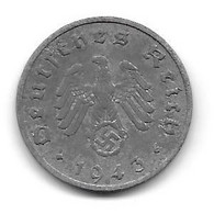 Allemagne. 10 Reichspfennig 1943 F (118) - 10 Reichspfennig