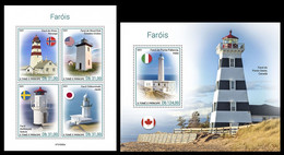 S.Tome&Principe 2021 Lighthouses. (202) OFFICIAL ISSUE - Phares