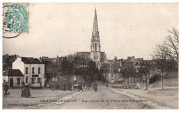 Delcampe - 44 CHATEAUBRIANT - Vue Prise De La Place Des Terrasses - Châteaubriant