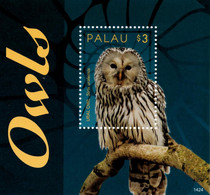 Delcampe - Palau-2014 Fauna  Birds Owls - Palau