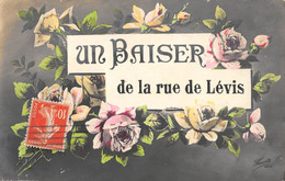 Delcampe - CPA 75 PARIS XVIIe UN BAISER DE LA RUE DE LEVIS - Paris (17)
