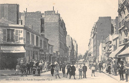 Delcampe - CPA 75 PARIS XVIIe LA RUE DE TOCQUEVILLE - Paris (17)