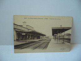 Delcampe - 2305.LA HAUTE SAÔNE ILLUSTRÉE .LURE 70 HAUTE SAÔNE INTÉRIEUR DE LA GARE CPA LES EDITIONS C.L.B. BESANÇON - Lure