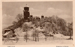 CPA   ALLEMAGNE---TOST O. S.   BURGRUINE IM  SCHNEE - Sin Clasificación