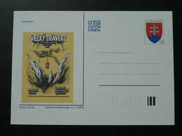 Entier Postal Stationery Card Grotte Cave Speleologie Slovaquie Ref 69589 - Cartoline Postali