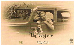 Delcampe - 71  UN  BONJOUR  DE  DIGOIN   CPM  TBE   405 - Digoin