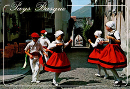 Delcampe - FOLKLORE BASQUE   _  DANSE DU FANDANGO - Tänze