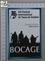 Delcampe - PORTUGAL - FESTIVAL DE TUNAS ACADÉMICAS -  SETUBAL -   2 SCANS  - (Nº43962) - Setúbal