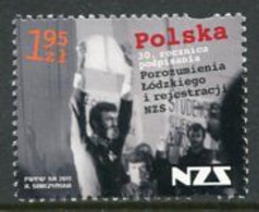 POLAND 2011 Independent Student Union MNH / **.  Michel 4508 - Unused Stamps