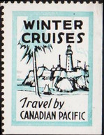 1930. CANADA WINTER CRUISES Travel By CANADIAN PACIFIC. Hinged.
 () - JF422680 - Privaat & Lokale Post