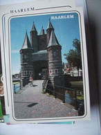 Delcampe - Nederland Holland Pays Bas Haarlem Met Fietser Bij Amsterdamsche Poort - Haarlem