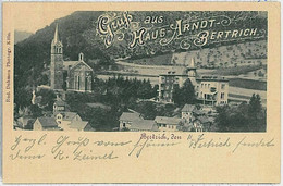 33452 -  Ansichtskarten VINTAGE POSTCARD: GERMANY -  GRUSS AUS Bad Bertrich 1907 - Bad Bertrich