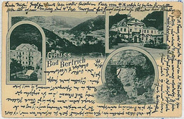 Delcampe - 33438 -  Ansichtskarten VINTAGE POSTCARD: GERMANY -  GRUSS AUS Bad Bertrich 1899 - Bad Bertrich