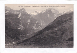 Delcampe - CPA :  14 X 9  -  SIXT  -  Vue  Générale  -  Vue Prise De Porte, Découvrant 17 Villages - Sixt-Fer-à-Cheval