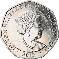 Monnaie, Isle Of Man, Stumping, 50 Pence, 2019, SPL, Cupro-nickel - Eiland Man