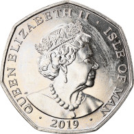 Monnaie, Isle Of Man, Stumping, 50 Pence, 2019, SPL, Cupro-nickel - Île De  Man
