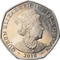 Monnaie, Isle Of Man, The Coronation Coach, 50 Pence, 2018, SPL, Cupro-nickel - Isla Man