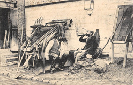 CPA 75 PARIS LES CHEMINEAUX SUR LES BERGES DE LA SEINE - Sonstige & Ohne Zuordnung