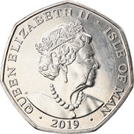 Monnaie, Isle Of Man, Cover Drive, 50 Pence, 2019, SPL, Cupro-nickel - Eiland Man