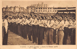 CPA 75 PARIS CONGRES DU 10e ANNIVERSAIRE DE LA J.O.C. A PARIS 1937 - Altri & Non Classificati