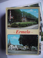 Delcampe - Nederland Holland Pays Bas Ermelo Met Station - Ermelo