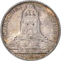Monnaie, Etats Allemands, SAXONY-ALBERTINE, Friedrich August III, 3 Mark, 1913 - Otros & Sin Clasificación