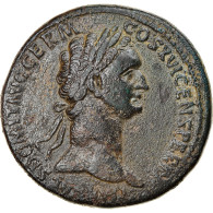 Monnaie, Domitien, Sesterce, 92-94, Rome, TTB, Bronze, RIC:751 - The Flavians (69 AD Tot 96 AD)