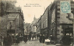 Delcampe - LANDERNEAU La Rue Du Pont - Landerneau