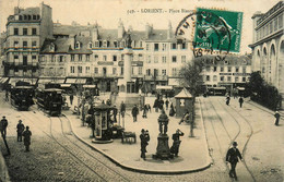 Lorient * La Place Bisson * Tramway Tram * Coiffeur Quincaillerie - Lorient