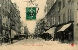 Vincennes * La Rue Du Midi * Commerces Magasins - Vincennes