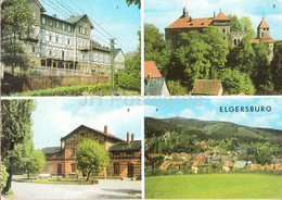 Elgersburg - Reichsbahn Erholungsheim - Schloss - Bahnhof - Ortsansicht - Germany DDR - Unused - Elgersburg