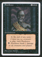 MAGIC The GATHERING  "Pestilence"---4th EDITION (MTG-101-2) - Sonstige & Ohne Zuordnung