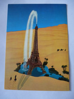 Delcampe - PARIS (75) : ILLUSTRATION "On A Volé La Tour Eiffel"  Illustration D'Evelyne Noviant - Paris Oasis - Edition Dargaud - Albertville