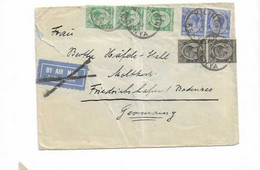 Brief Nach Friedrichshafen 1933 - Kenya & Uganda