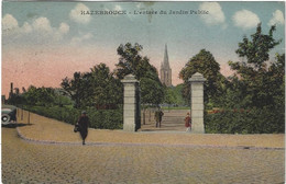 Delcampe - 59    Hazebrouck  -   L'entree Du Jardin Public - Hazebrouck