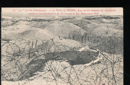 " Le Front De Champagne " ---  La Butte Du Mesnil, D'ou Furent Chasses Les Allemands - Guerra 1914-18