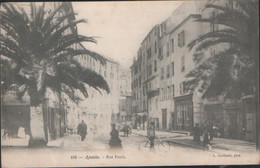 Delcampe - CPA FRANCE 20 Haute Corse  Corse  AJACCIO No.155  RUE FESCH L CARDINALI PHOT DOS NON DIVISE Corsica EARLY CARD - Ajaccio