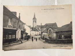 Delcampe - CPA Derval Rue Du Vallet - Derval