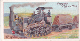Army Life, Players Cigarette Card 1910, Original Antique Card, Military, 17 Mechanical Transport Section - Player's