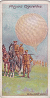 Army Life, Players Cigarette Card 1910, Original Antique Card, Military, 22 Balloon Drill - Player's