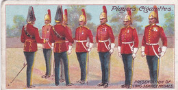 Army Life, Players Cigarette Card 1910, Original Antique Card, Military, 24 Presenting Long Service Medals - Player's
